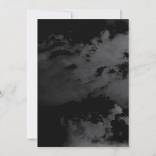 Oh Sheet我々はBoo-y Boyハロウィーンを持っている 招待状 (裏面)