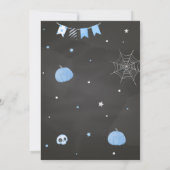 Oh Sheet私たちはBoo-Yベビーシャワーを持っている 招待状 (裏面)