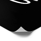 Oh ShootフォトグラファーおもしろいカメラPun Dark BG ポスター (角)