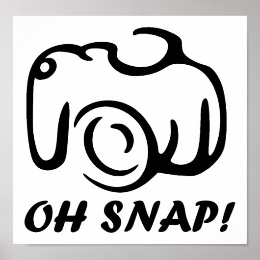 Oh Snapポスタおもしろいー ポスター (正面)