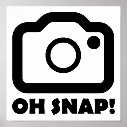 Oh Snapポスタおもしろいー ポスター (正面)