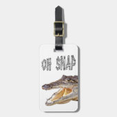 OH SNAP – ゲー怒タ ラゲッジタグ (正面縦)