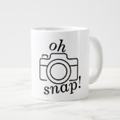 Oh Snap – ジャンボマグカップ ジャンボコーヒーマグカップ (正面右)