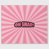Oh Snap! ラッピングペーパー (フラット)
