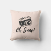 Oh Snap! - 面白くてかわいい クッション (正面)