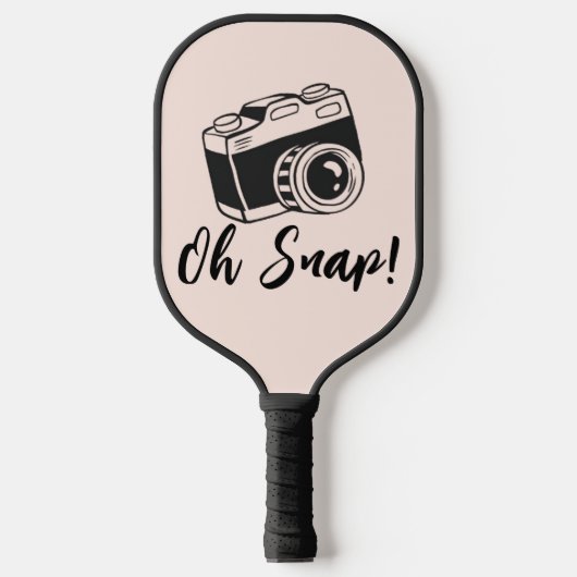 Oh Snap! - 面白くて可愛い ピックルボールラケット (正面)