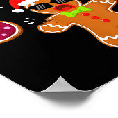 Oh Snap 67 Six Seven Meme Gingerbread Man Funny 67 ポスター (角)