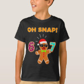 Oh Snap 67 Six Seven Meme Gingerbread Man Funny 67 Tシャツ (正面)