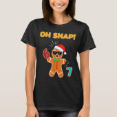 Oh Snap 67 Six Seven Meme Gingerbread Man Funny 67 Tシャツ (正面)