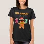 Oh Snap 67 Six Seven Meme Gingerbread Man Funny 67 Tシャツ (正面)