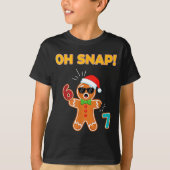 Oh Snap 67 Six Seven Meme Gingerbread Man Funny 67 Tシャツ (正面)