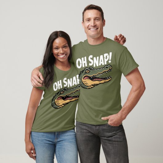 Oh Snap Alligator Tシャツ (ユニセックス)
