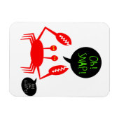 "Oh! Snap!" flexible magnet マグネット (横)