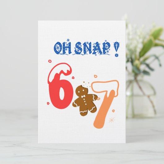 Oh Snap Gingerbread 67 招待状 (スタンド正面)