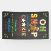 Oh Snap! Gingerbread Cookie Baby Shower Welcome 横断幕 (横)