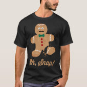 Oh, Snap! Gingerbread Man  Essential T-Shirt Tシャツ (正面)