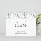 Oh Snap Instagram #サイン – ユーカリ結婚ス (スタンド正面)