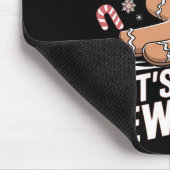 Oh Snap It's The New Year Gingerbread Man Christma マウスパッド (コーナー)