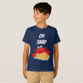 OH SNAP KIDS'Hanes TAGLESS® Tシャツ (正面フル)