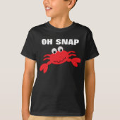 OH SNAP KIDS'Hanes TAGLESS® Tシャツ (正面)