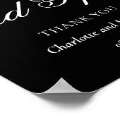 Oh Snap Social Mediaシックモダンズ結婚イベント ポスター (角)