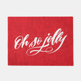 Oh So Jolly | ホリデードアマット ドアマット