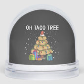 Oh Taco Tree Funny Mexican Food Ugly Christmas (正面)