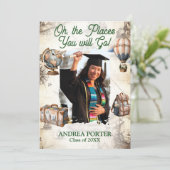 Oh, The Places You Will Go Graduation Party 招待状 (スタンド正面)