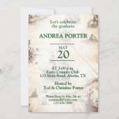 Oh, The Places You Will Go Graduation Party 招待状 (裏面)