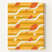 Oh, The Places You'll Go! レトロな風船模様 ノートブック (裏面)