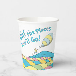 Oh! The Places You'll Go! 男の子の誕生日 紙コップ