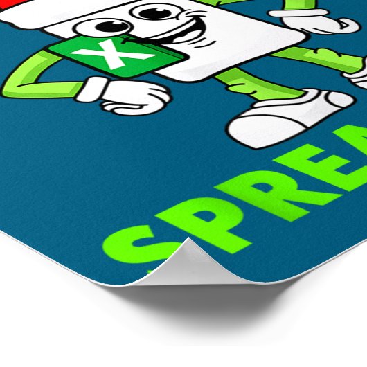 Oh This Calls For A Spreadsheet Excel Christmas Co ポスター (角)