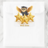 Oh well done three goal stars achievement square s スクエアシール (バッグ)