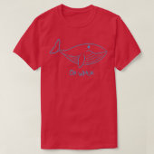 Oh Whale 3 2 Tシャツ (デザイン正面)