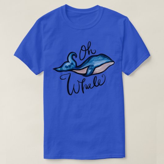 Oh Whale 73 Tシャツ (デザイン正面)