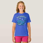 Oh Whale Pun Tシャツ (正面フル)