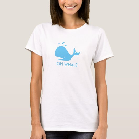 Oh Whale Women's Tank Top Tシャツ (正面)