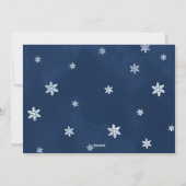 Oh Whatおもしろいクリスマスホリデーフォトカード シーズンカード (裏面)