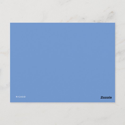 Oh Whatおもしろいクリスマスホリデー写真パーソナライズされた ポストカード (裏面)