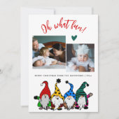 Oh Whatおもしろいクリスマス格言2写真 シーズンカード (正面)
