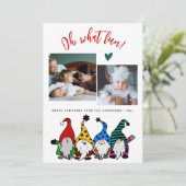 Oh Whatおもしろいクリスマス格言2写真 シーズンカード (スタンド正面)