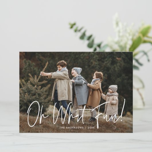 Oh Whatおもしろいスクリプトラクダ写真 シーズンカード (スタンド正面)