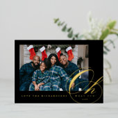 Oh Whatおもしろいスクリプト 箔シーズンカード (立ち正面)