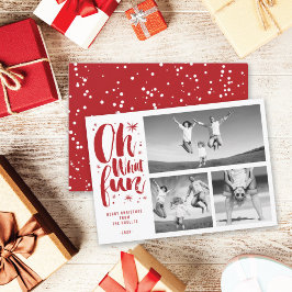 Oh WhatおもしろいブラシきらめくScript Stars 3写真 シーズンカード