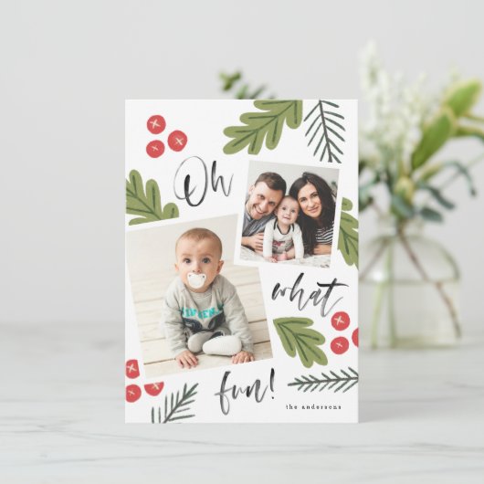 Oh Whatおもしろいベリースナップショット数々の – 写真 案内状 (スタンド正面)