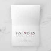 OH Whatおもしろいホリデーカード シーズンカード (内部)