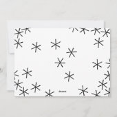 Oh Whatおもしろいホリデークリスマスフォトカード シーズンカード (裏面)