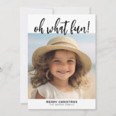 Oh Whatおもしろいモダン-ミニマル Gallery写真 – 黒 (正面)