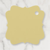 OH WHATおもしろい可愛いモダンカラフルタイポグラフィ フェイバータグ (裏面)