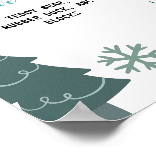 Oh Whatおもしろい最初の誕生日マイルストーンのポスター ポスター (角)